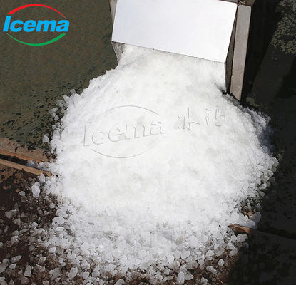 ICEMA Baja Karbon Es dicukur Digemari Menyimpan Segar untuk Toko Makanan Pasokan Listrik 220V/380V