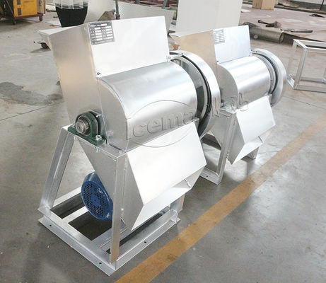 9T / jam Kapasitas portabel stainless steel ICEMA mini mesin pembuat es untuk menyimpan segar