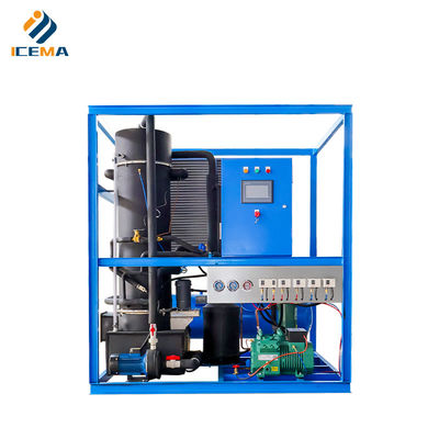 Mesin es tabung industri 1 ton dengan daya langsung 4600W
