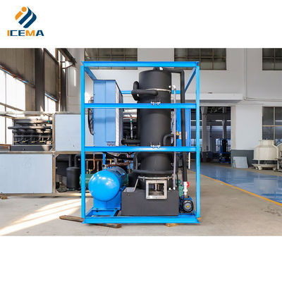 Mesin es tabung industri 1 ton dengan daya langsung 4600W