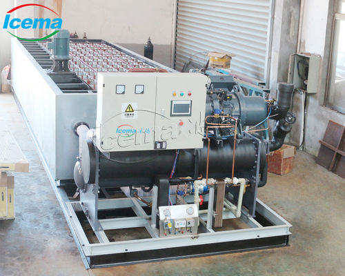 600 KG Mesin pembuatan es blok industri khusus untuk operasi pertambangan energi