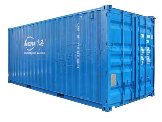 RefComp Kompresor 31.25KW 8T Container Block Ice Machine yang bisa dilepas untuk Pelabuhan dan Dermaga