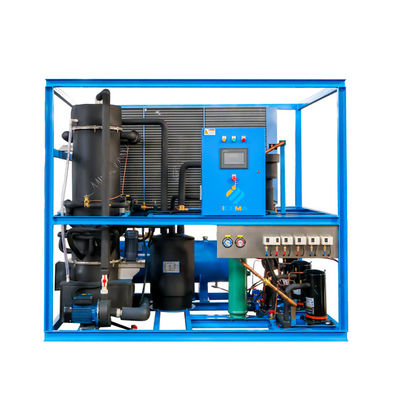 Mesin es panas industri dengan kapasitas es tabung 2 ton dan ukuran 2460*1575*1850mm