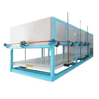 Udara/Air Pendingin 20 ton Blok Es Mesin pembuatan es Industri yang disesuaikan 85.5KW