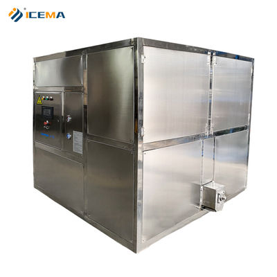5 Ton Per Hari Industri Ice Maker dengan kapasitas penyimpanan es 100KG pada harga yang kompetitif