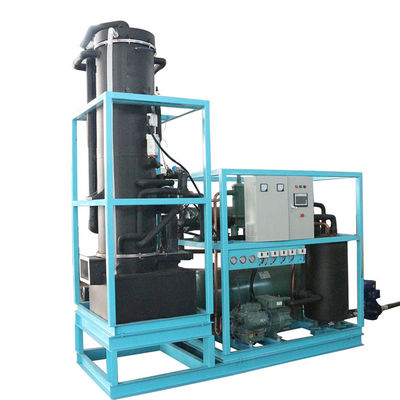 Harga yang pantas 15 Ton Mesin Es Tabung Air Otomatis/kondensor penguapan untuk industri minuman on line