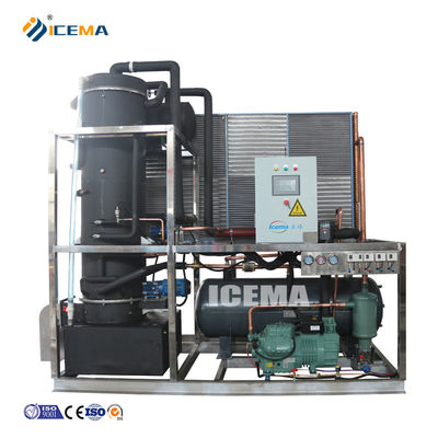 8 ton Stainless Steel Tube Ice Machine Output otomatis 10T/24H Opsi yang dapat disesuaikan