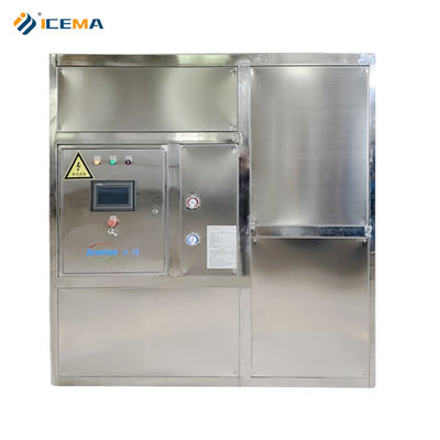 Mesin pembuat es otomatis 3T 300KG untuk lini produksi es kristal kubus