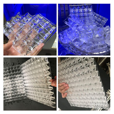 PU Material Isolasi Ice Cube Maker Mesin 5000kg per hari untuk kebutuhan industri