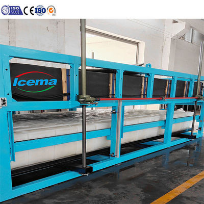 85kw Kapasitas pendingin 12000 KG Mesin pembuatan blok es industri untuk kebutuhan pelanggan