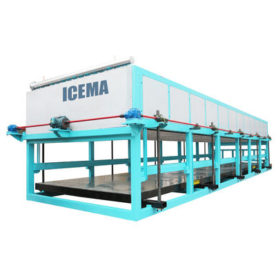 85kw Kapasitas pendinginan Mesin Blok Es Industri untuk Produksi Es Berskala Besar