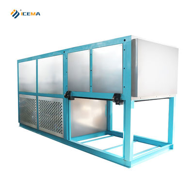Harga yang pantas ICEMA Automatic 2T Ice Block Machine Maker untuk Industri Kapasitas penyimpanan es lainnya on line