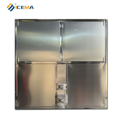 2T Ice Cube Machine Industrial 1860W Ice Maker Crystal untuk penyimpanan es 2TON Manfaat
