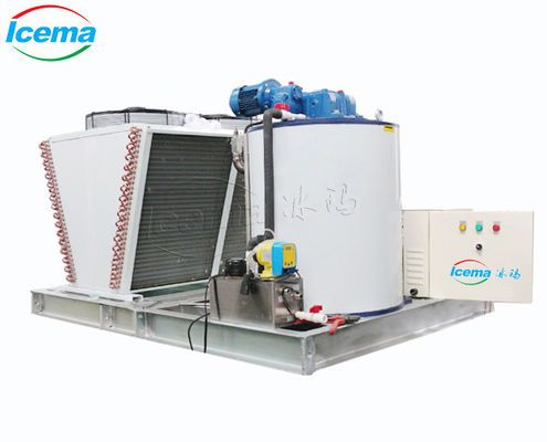 Compact Bitzer Compressor Ice Block/Flake Ice Making Machine/Ice Maker Untuk Komersial
