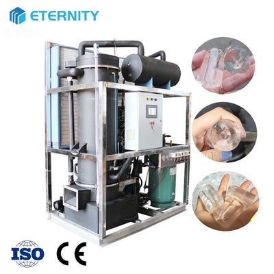 Beli Mesin Es Tabung Komersial 8 Ton/24 Jam Otomatis 380V online manufacture