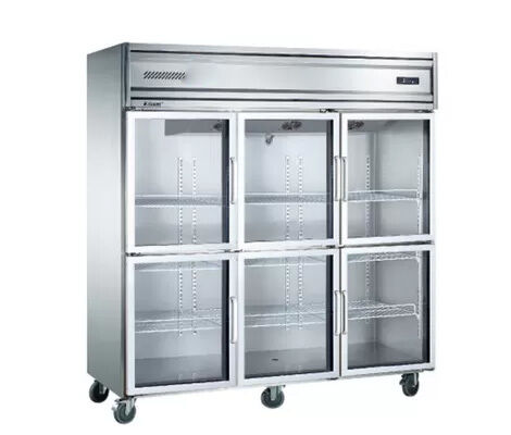 Beli Pintu Kaca Tegak Kulkas Freezer 1350L Komersial Kapasitas Ultra Besar online manufacture