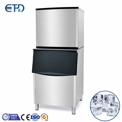 membeli 136kg Otomatis Ice Cube Maker untuk Hotel dan Restoran Cube Shape Bristol Kompresor pembuatan online
