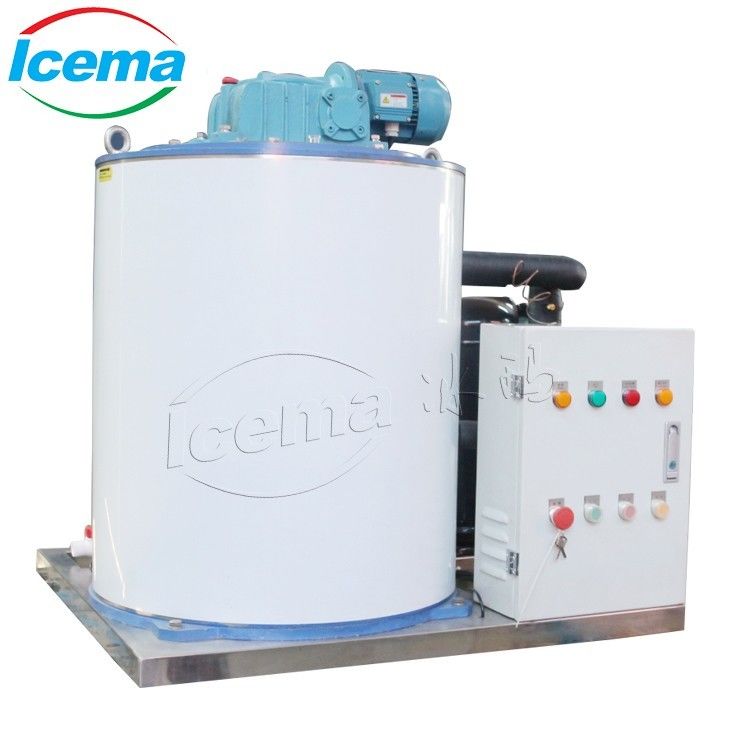 Produk jual panas air tawar es serpihan Mesin pembuatan es dan transparan