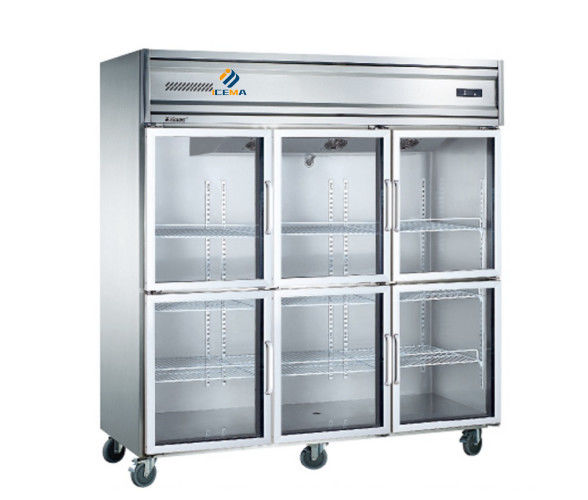 1350L Kulkas komersial / kulkas dapur / kulkas kapasitas besar untuk restoran