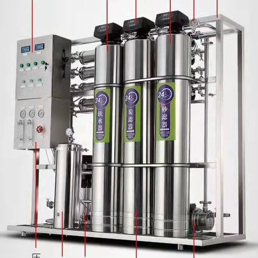 Pabrik Langsung Kualitas Tinggi 1000L/H Pembersih Air Mesin Filter Reverse Osmosis Pembersih Air untuk membuat es/air
