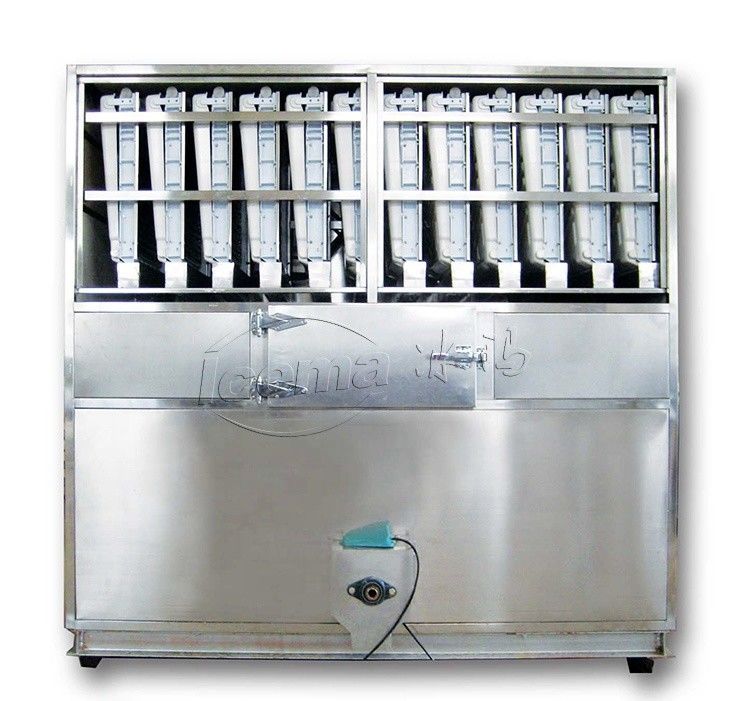 Pasokan Daya Mesin Ice Cube Industri 220V/50Hz Ice Cube Ukuran 22*22*22mm