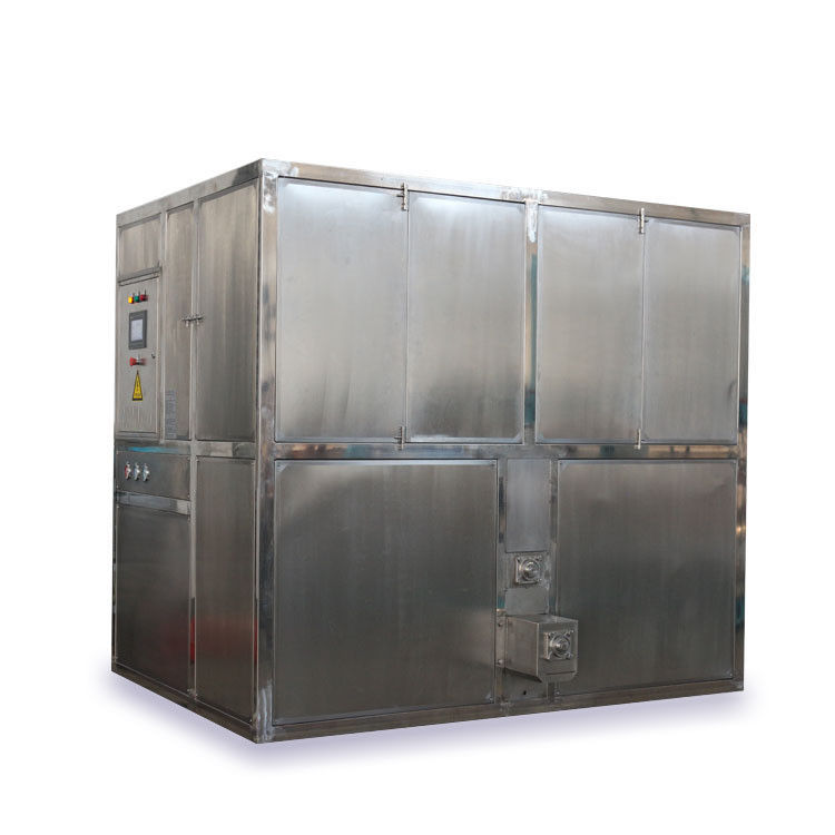 Menghemat energi ICEMA 1T-10T Mesin es kubus industri untuk industri makanan dan minuman