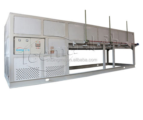 Harga yang pantas R22 R404A Direct Cooling Block Ice Machine Industri Air Tawar 10 Ton on line