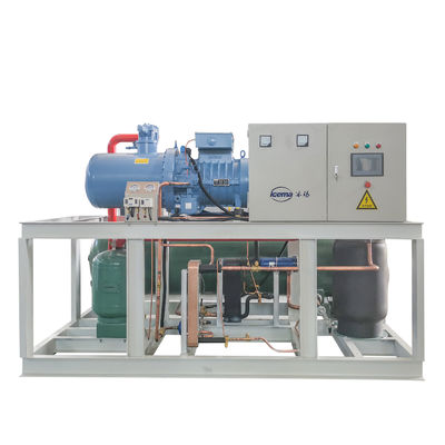 Harga yang pantas Mesin Es Blok Pendingin Air Garam 10T 380V 3P on line