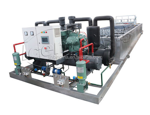 Harga yang pantas Mesin Pembuat Es Balok Industri CE 15 Ton 70.5KW 380V on line