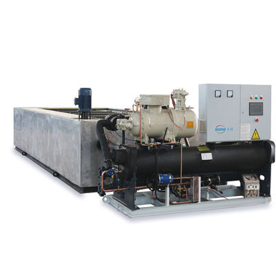 Harga yang pantas Mesin Es Blok Pendingin Air Asin 10t on line