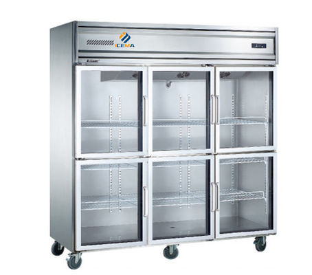 Harga yang pantas 1350L Restoran Komersial Freezer Freezer vertikal on line