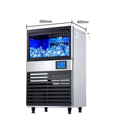 Harga yang pantas Efisien Industri Ice Cube Maker Baja tahan karat 40kg/24h Kapasitas pembuatan es on line