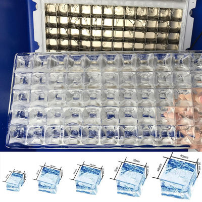 Harga yang pantas Air / Air pendingin Industri Ice Cube Maker Dengan bahan tubuh stainless steel on line
