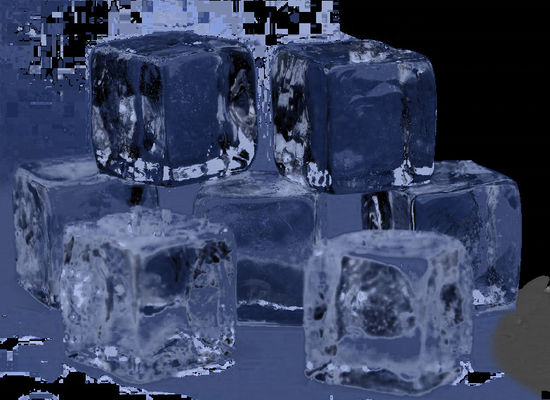 Harga yang pantas 220V/50Hz Power Supply Industri Ice Cube Maker Dengan Sistem Kontrol Mikrokomputer 2100x1460x2100mm on line