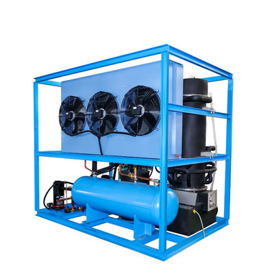 22mm Tube Cie Diameter Ice Tube Maker Mesin dengan 380v / 50hz / 3p Tegangan