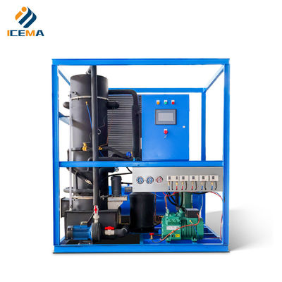 Harga yang pantas Mesin es tabung 1T/24h dengan 1 periode dan diameter tabung 22mm on line