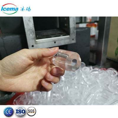Harga yang pantas R404 Pemanas 1T-40T Mesin es tabung otomatis untuk komersial dan industri on line