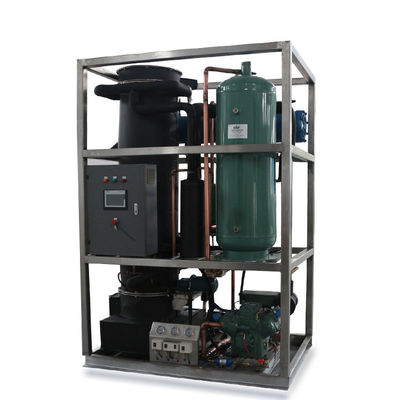 Harga yang pantas Kompresor Daikin 2T/24H Mesin Es Tabung Industri Teknologi Konservasi Lanjutan on line