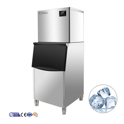 Harga yang pantas Toko makanan ICEMA Otomatis 300KG 400kg 500kg Ice Cube Maker Mesin on line