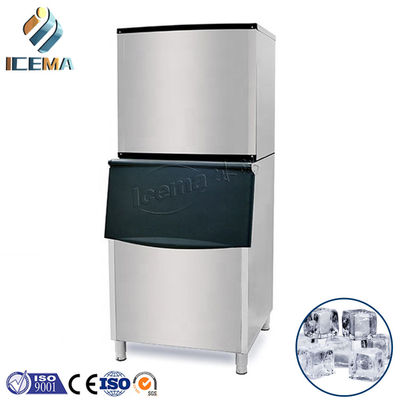 Harga yang pantas 136kg Otomatis Ice Cube Maker untuk Hotel dan Restoran Cube Shape Bristol Kompresor on line
