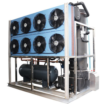 Harga yang pantas 8 ton Stainless Steel Tube Ice Machine Output otomatis 10T/24H Opsi yang dapat disesuaikan on line