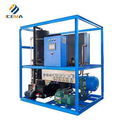 Harga yang pantas Frascold Industrial 1 Ton Mesin Pipa Es Produksi es yang dapat diandalkan untuk industri on line