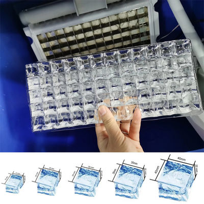 Output harian 1000kg Komersial Ice Cube Maker untuk Catering Industri Hotel