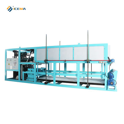 Harga yang pantas 85kw Kapasitas pendingin 12000 KG Mesin pembuatan blok es industri untuk kebutuhan pelanggan on line