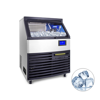 Mesin es kubus komersial 25KG 54KG 68KG stainless steel