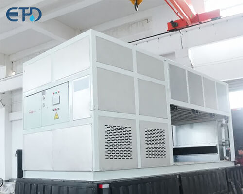 37Kapasitas pendinginan.5KW Mesin es blok pendinginan langsung dengan penguap pelat stainless steel